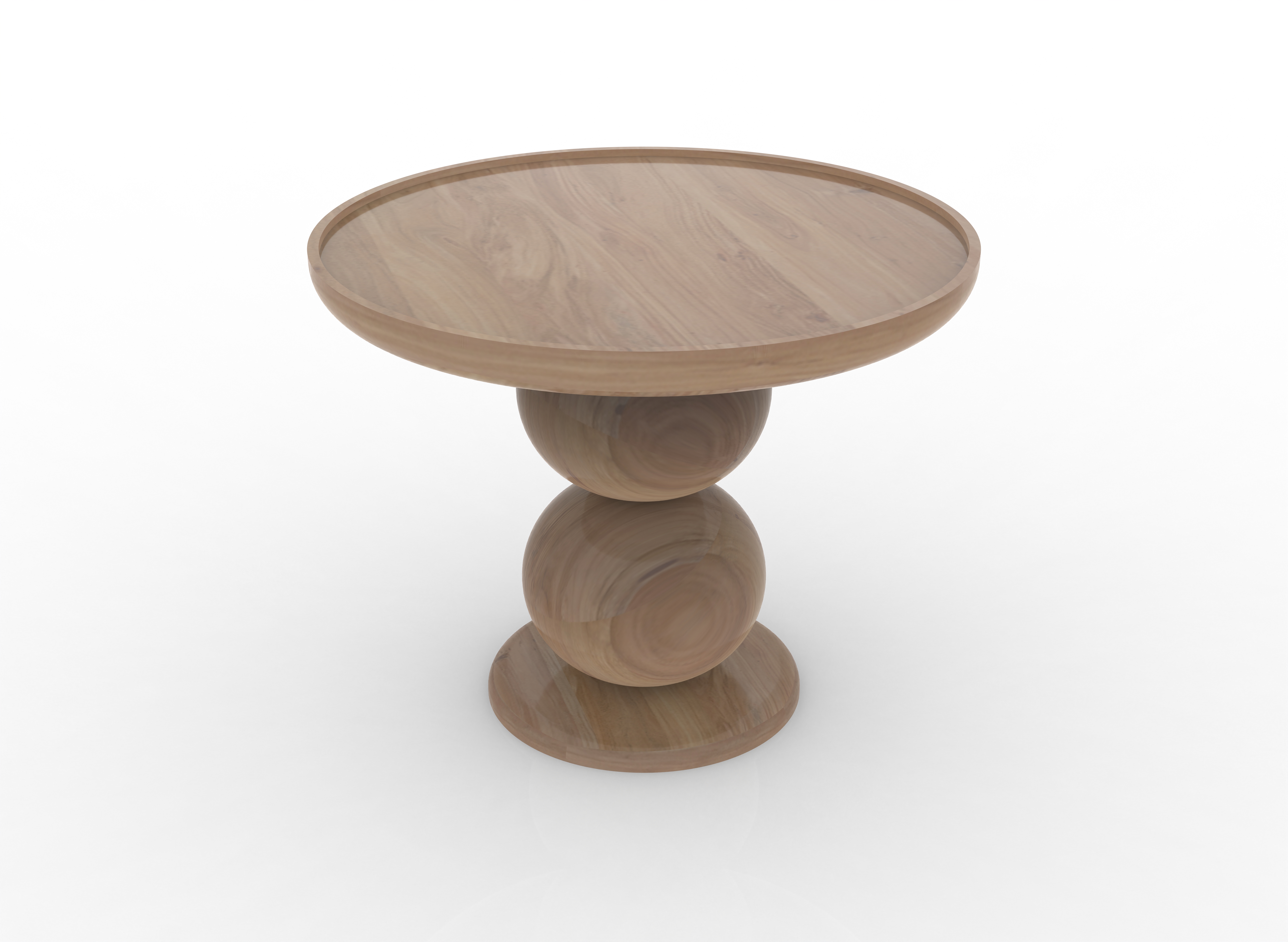 轨道木制重音桌