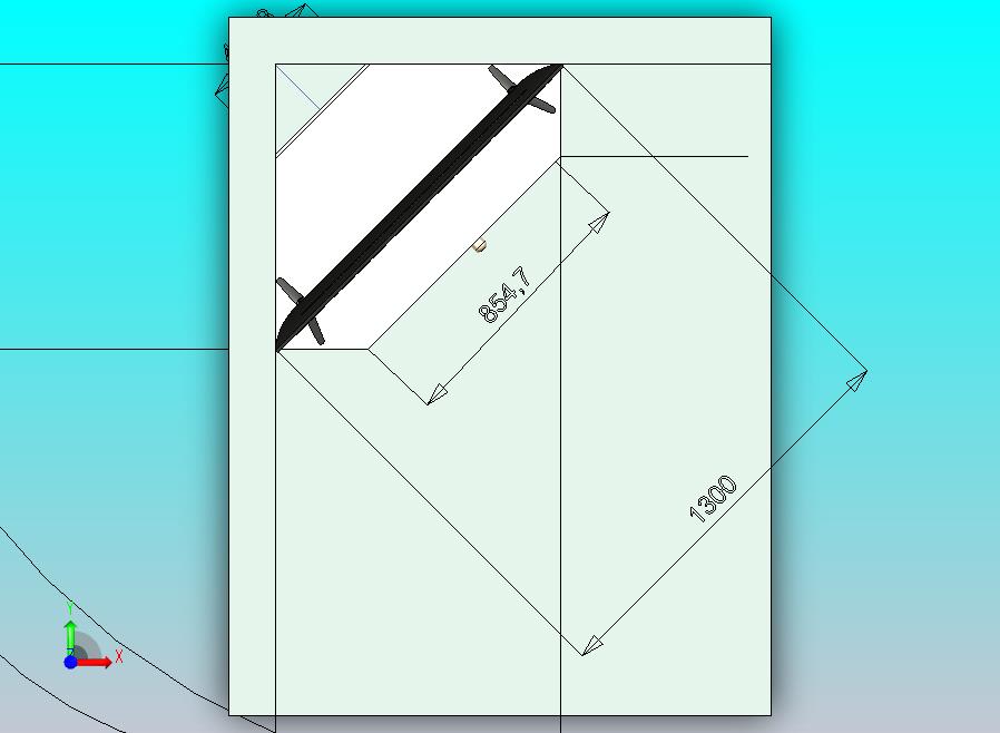 55英寸电视角架