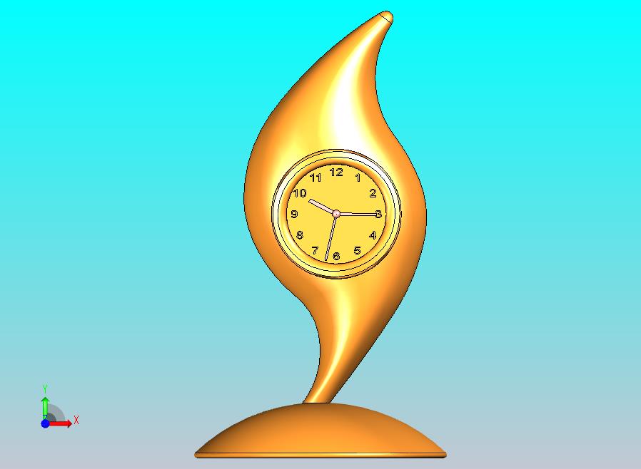 火焰闹钟外观设计