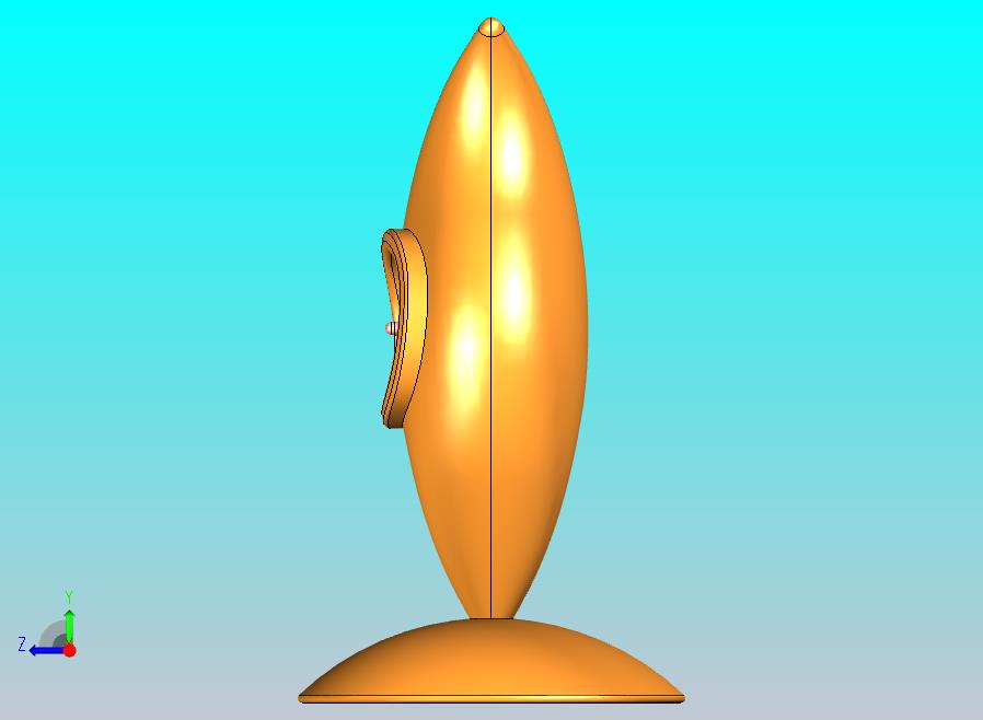 火焰闹钟外观设计