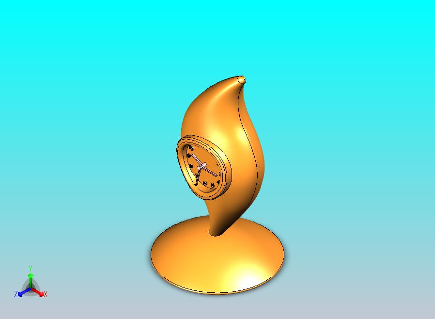 火焰闹钟外观设计