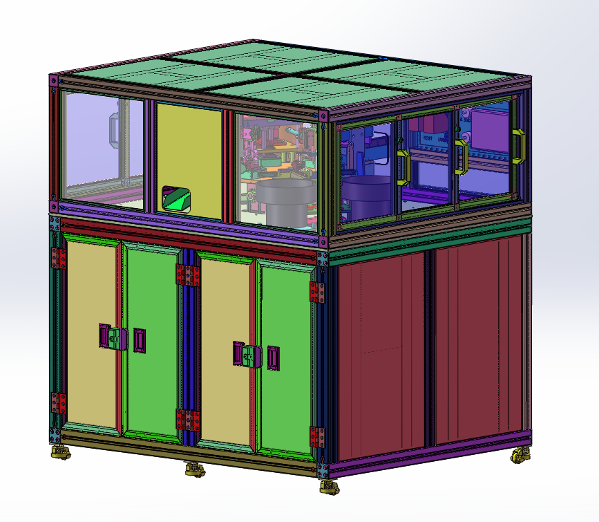 散热片装配设备