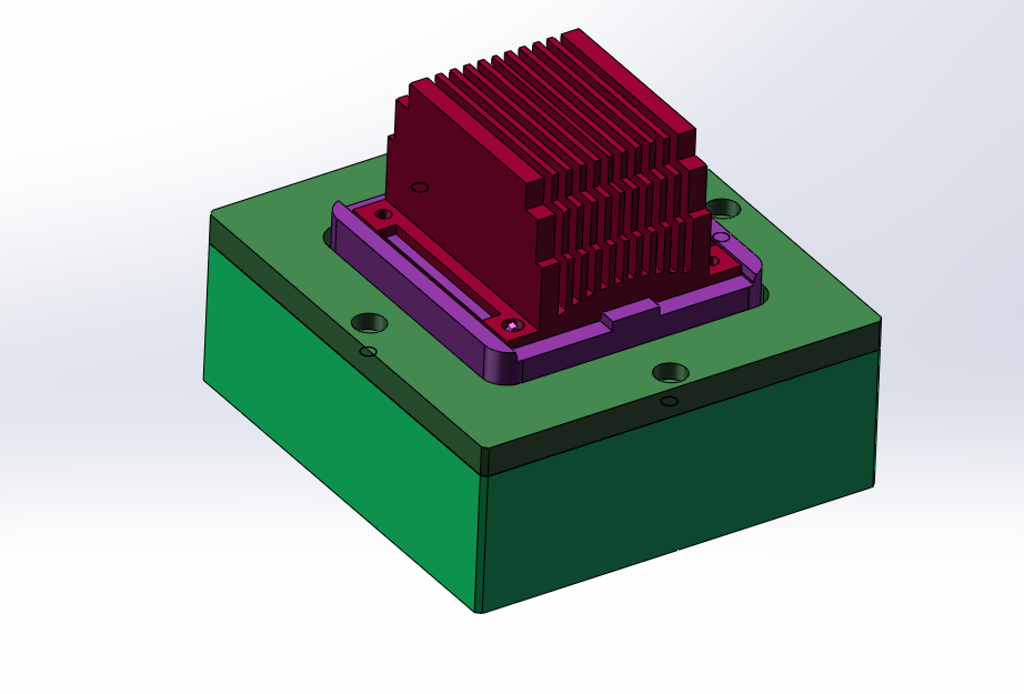 散热片装配设备