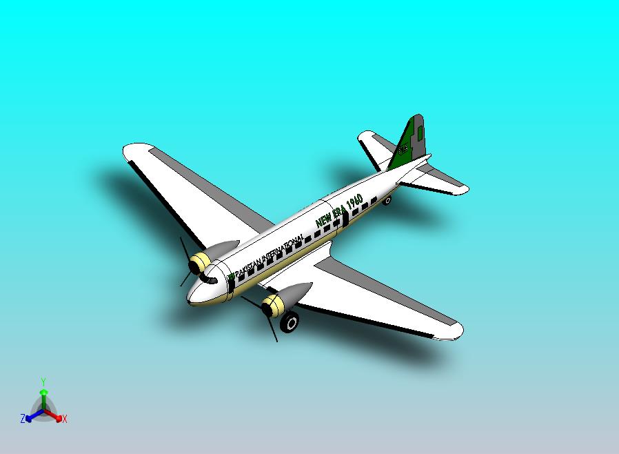 道格拉斯DC-2仿古飞机