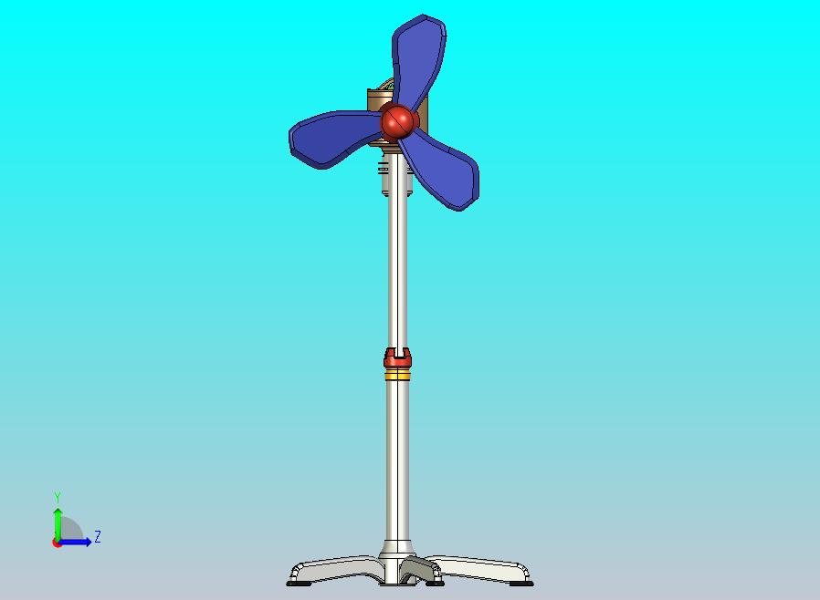 活塞驱动风扇设计