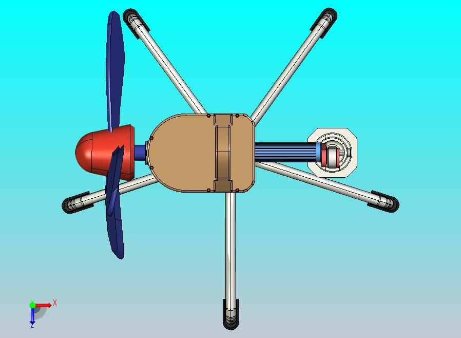 活塞驱动风扇设计