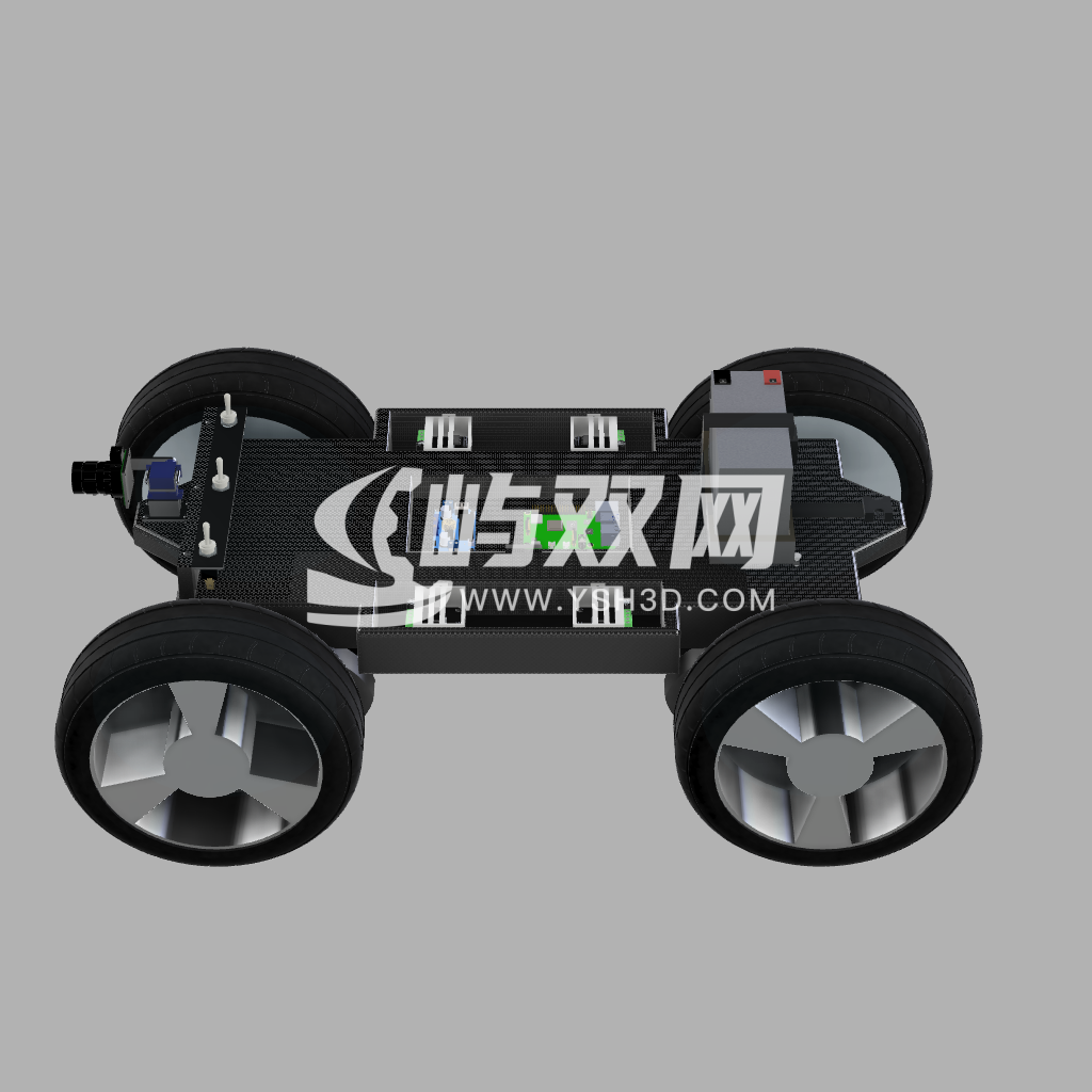 半自主跟踪车辆底盘