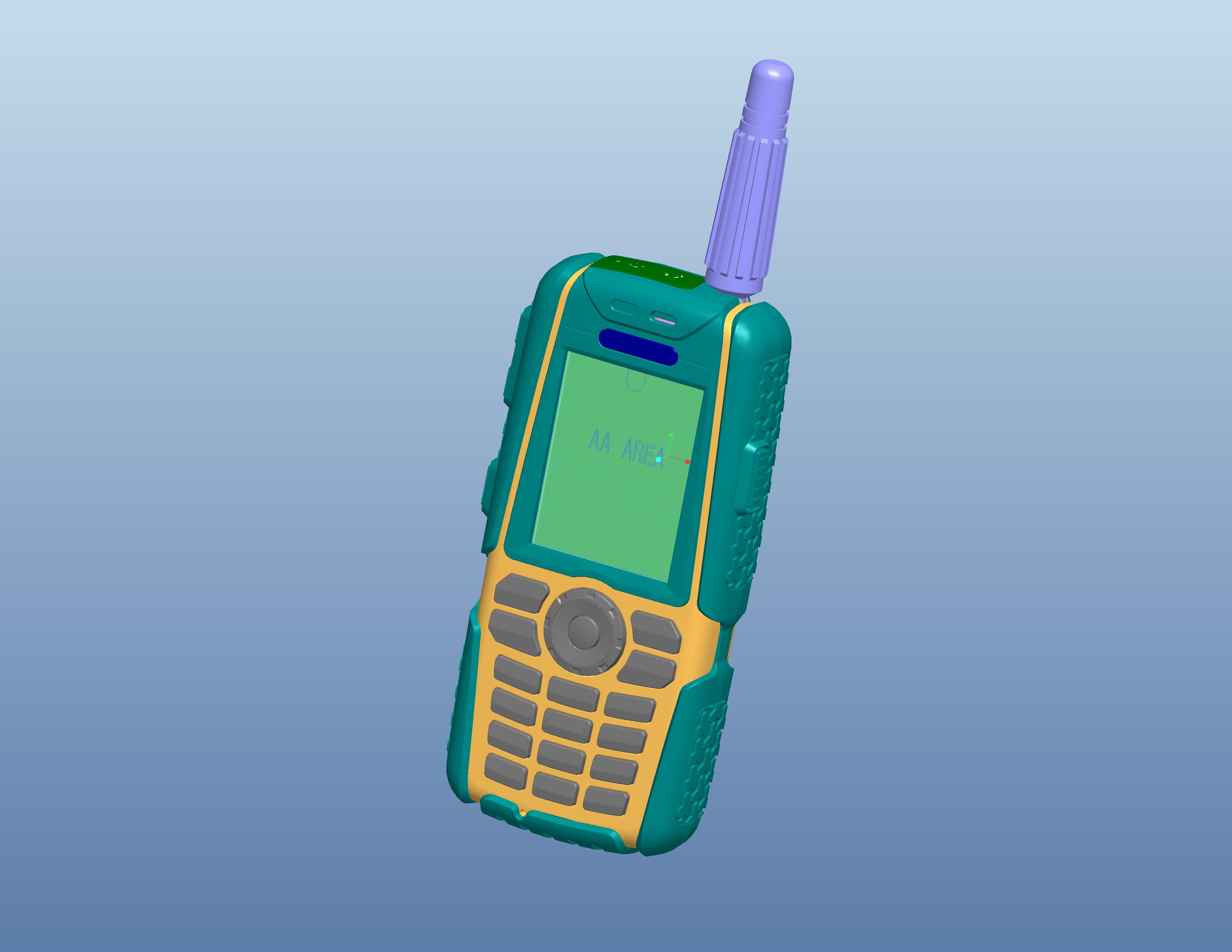 防水 防尘 防震三防手机模型 