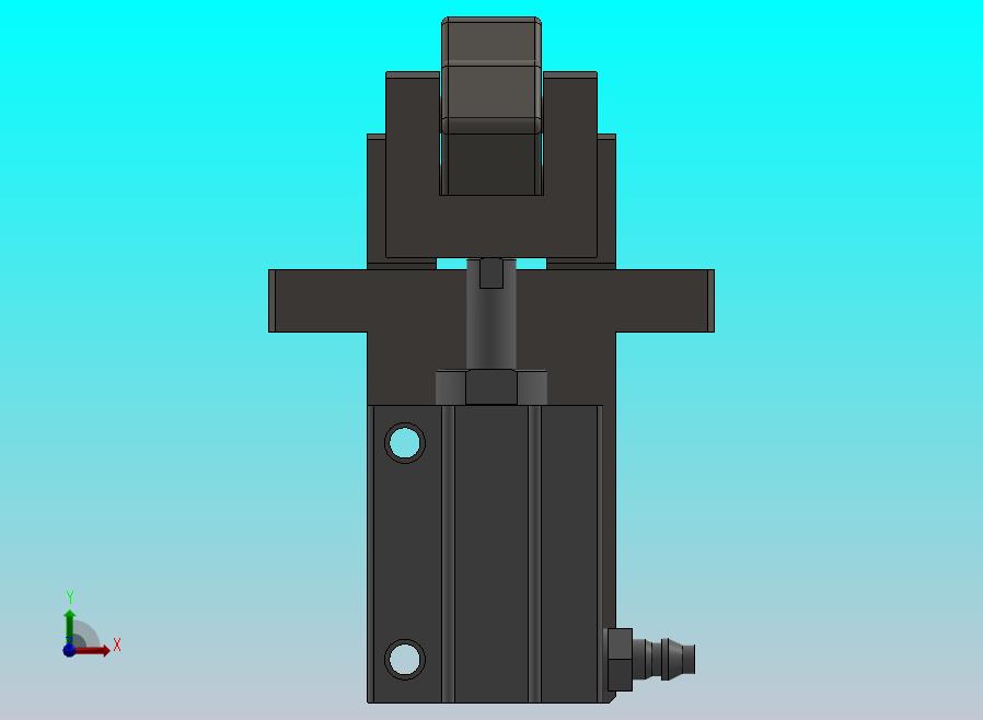 基于气缸的压紧机构