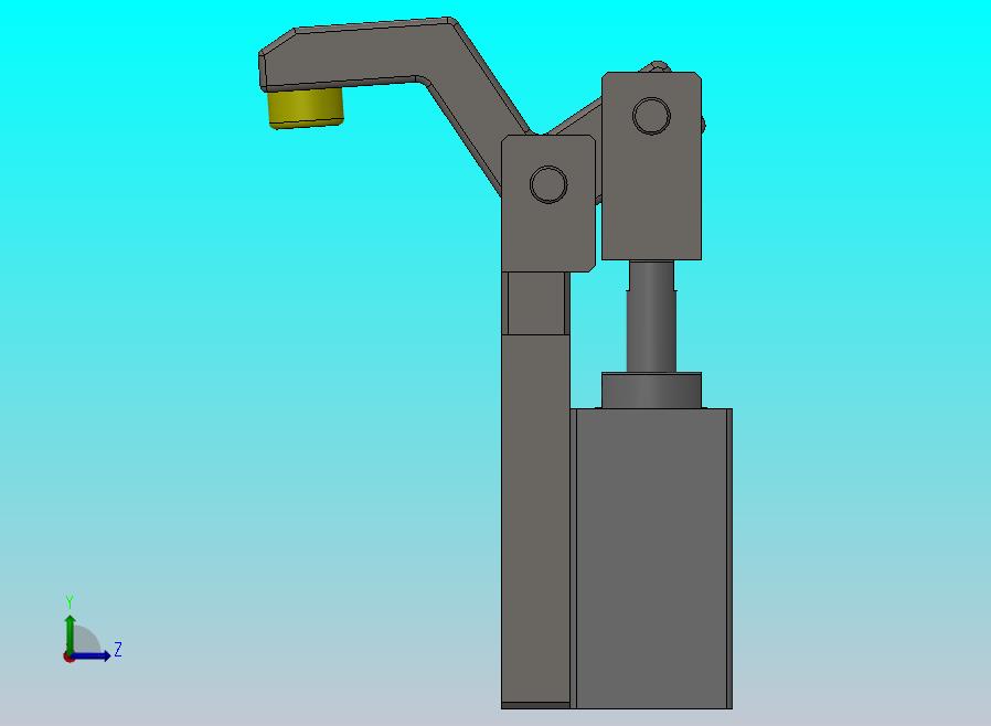 基于气缸的压紧机构