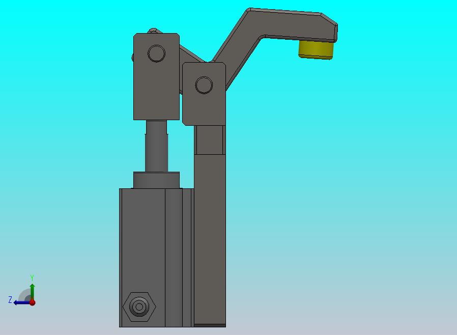 基于气缸的压紧机构