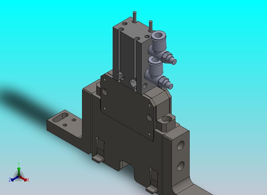 基于凸轮槽的气动伸缩机构