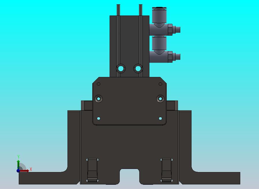 基于凸轮槽的气动伸缩机构