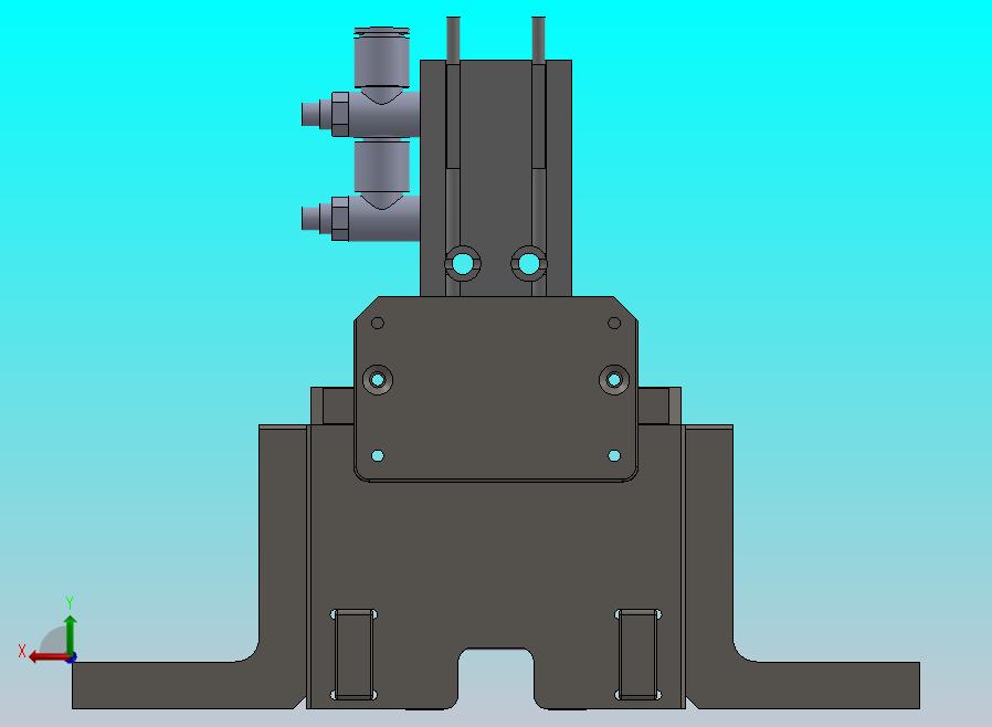 基于凸轮槽的气动伸缩机构