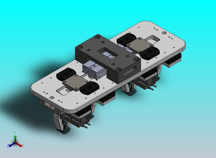基于气缸的变距移栽机构