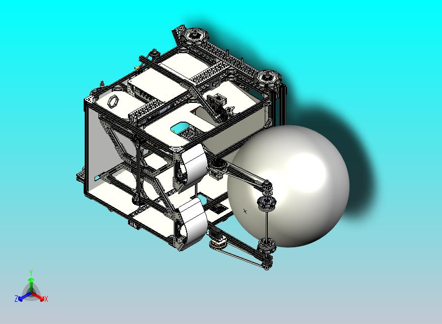 初始出球机器人原型
