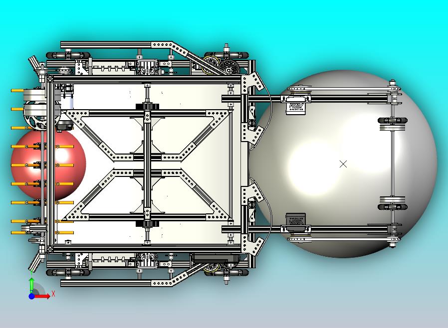 初始出球机器人原型