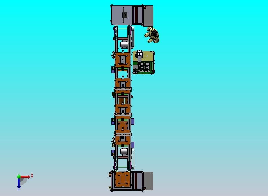 双层流水线LOGO组装线