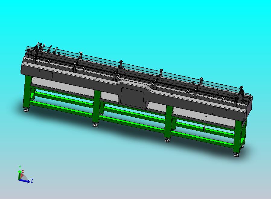 同步移栽等间距线体