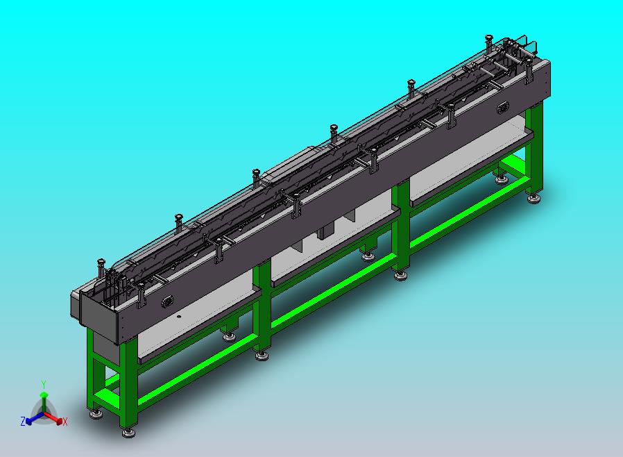 同步移栽等间距线体