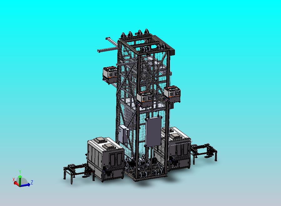 基于重载CNC加工上下料系统