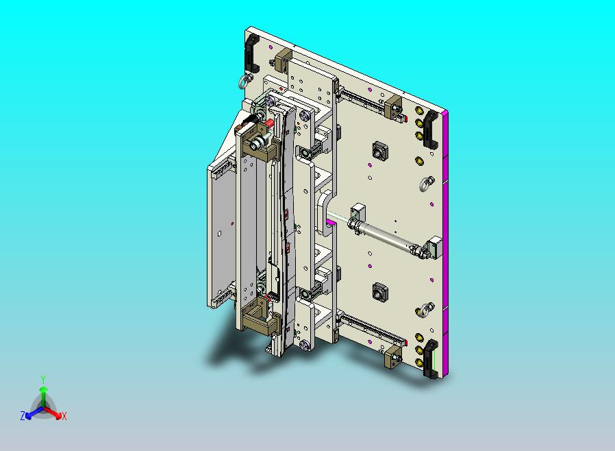 真木长饰条工装夹具