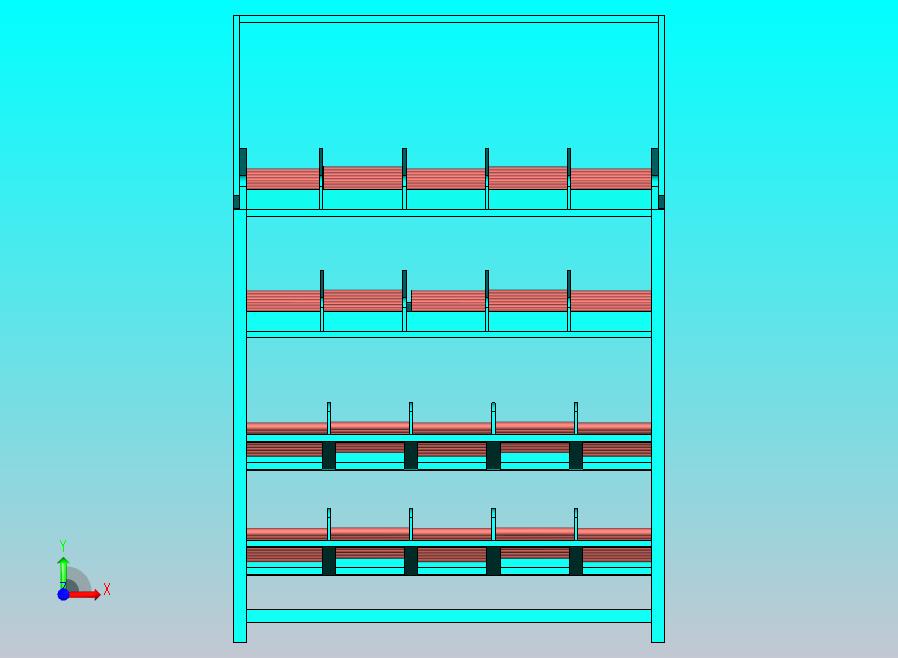 大件先进先出架子