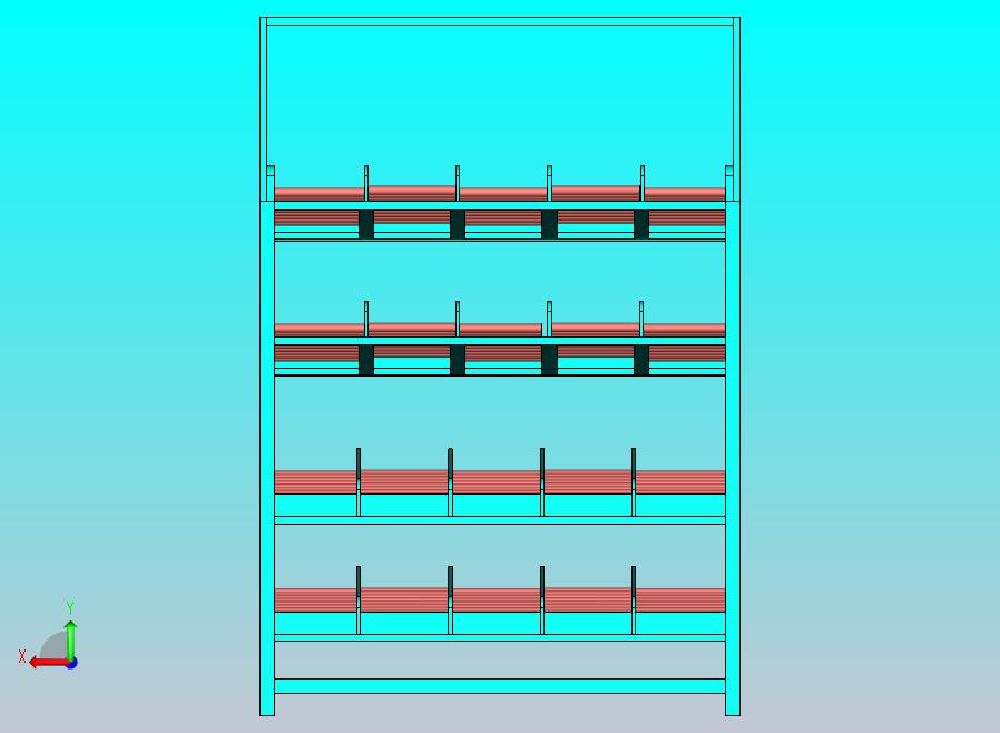 大件先进先出架子