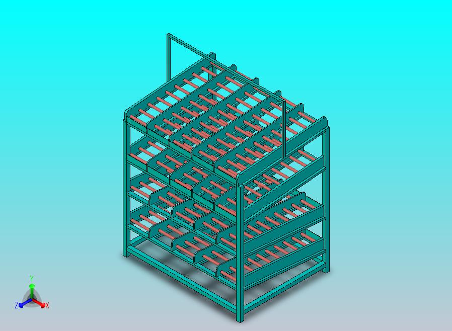 大件先进先出架子