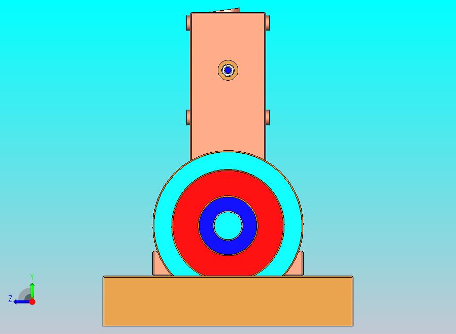 单缸摇摆蒸汽机