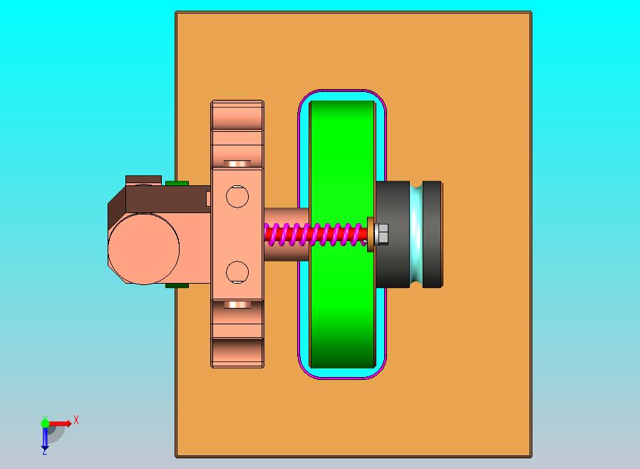单缸摇摆蒸汽机