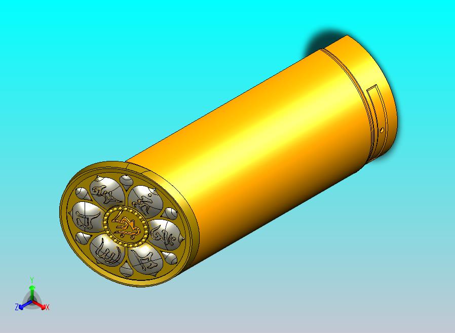 大明咒滴水檐铜瓦