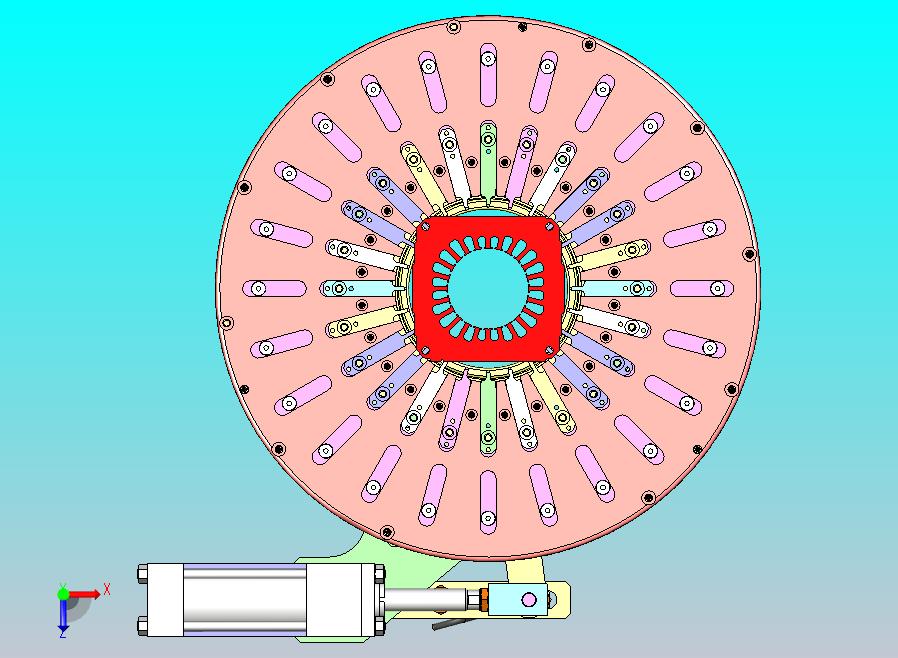 电机线圈装配机