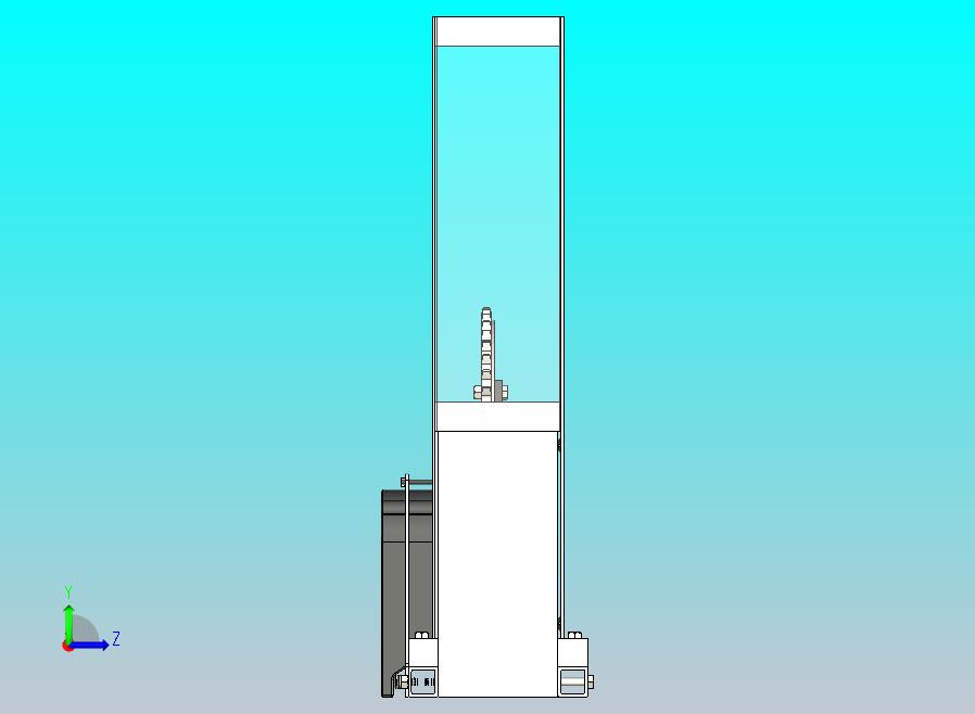 电能破碎机三维模型