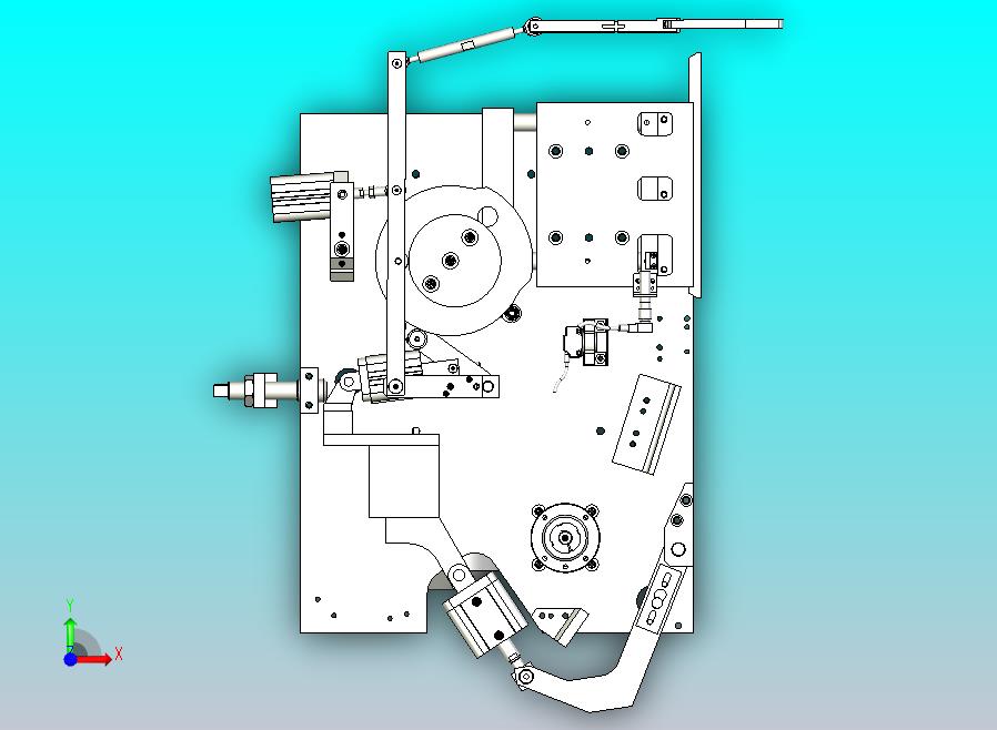 电机转子填充机组件