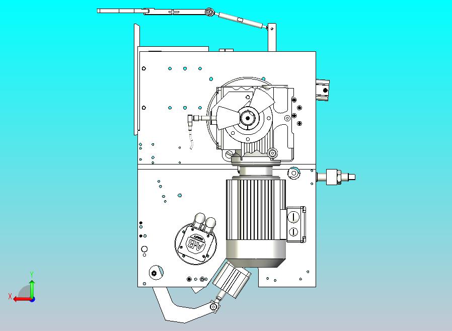 电机转子填充机组件