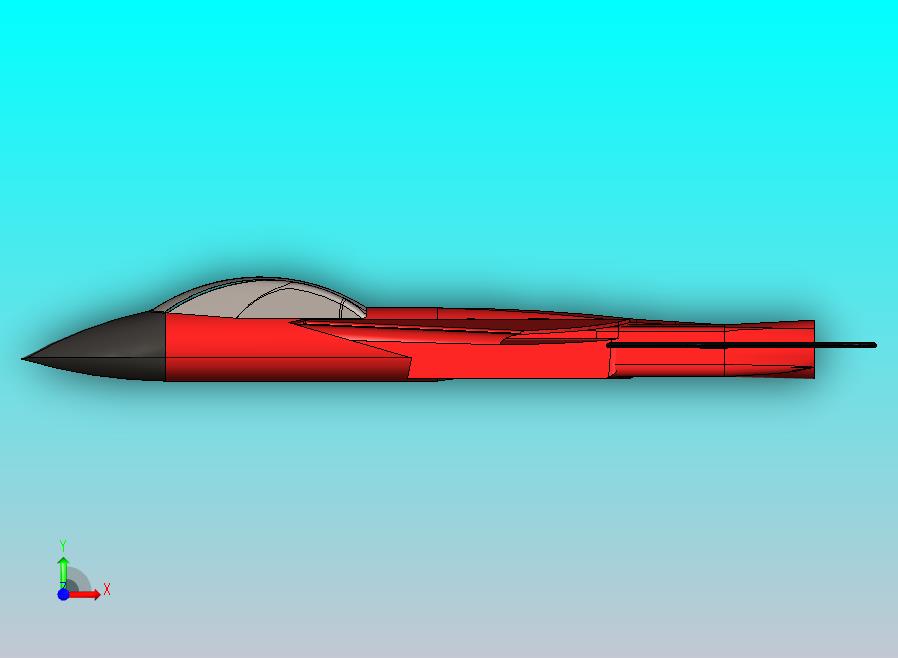 military jet plane喷气式飞机简易模型
