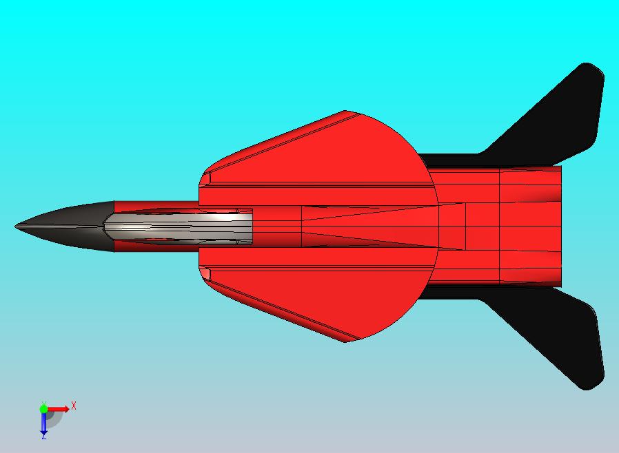 military jet plane喷气式飞机简易模型