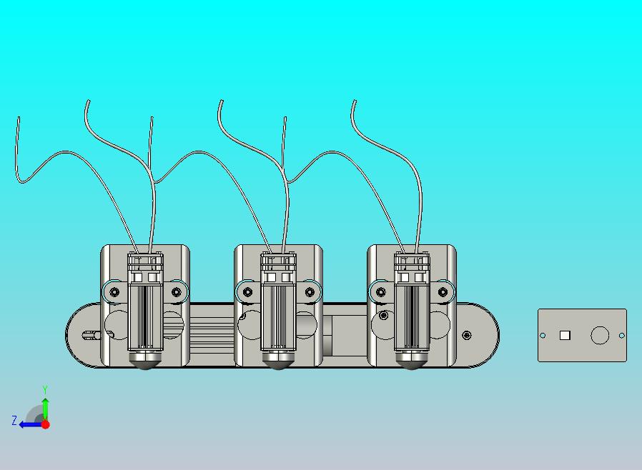 电子眼对准打标工装