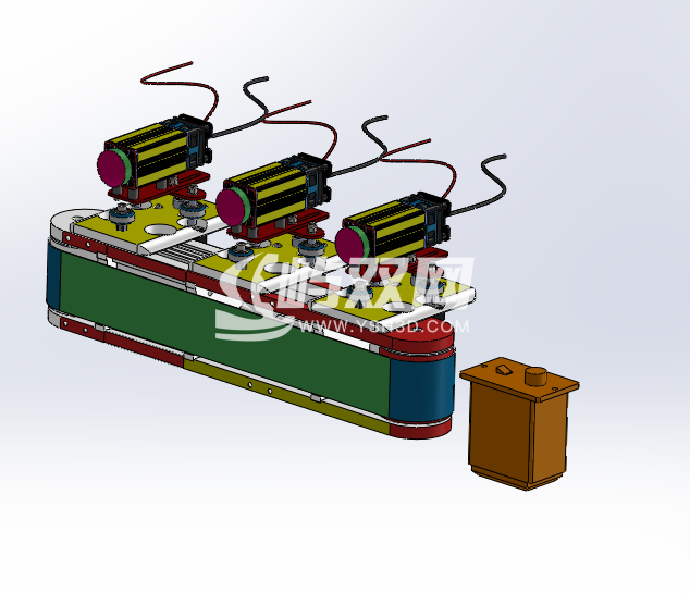 电子眼对准打标工装