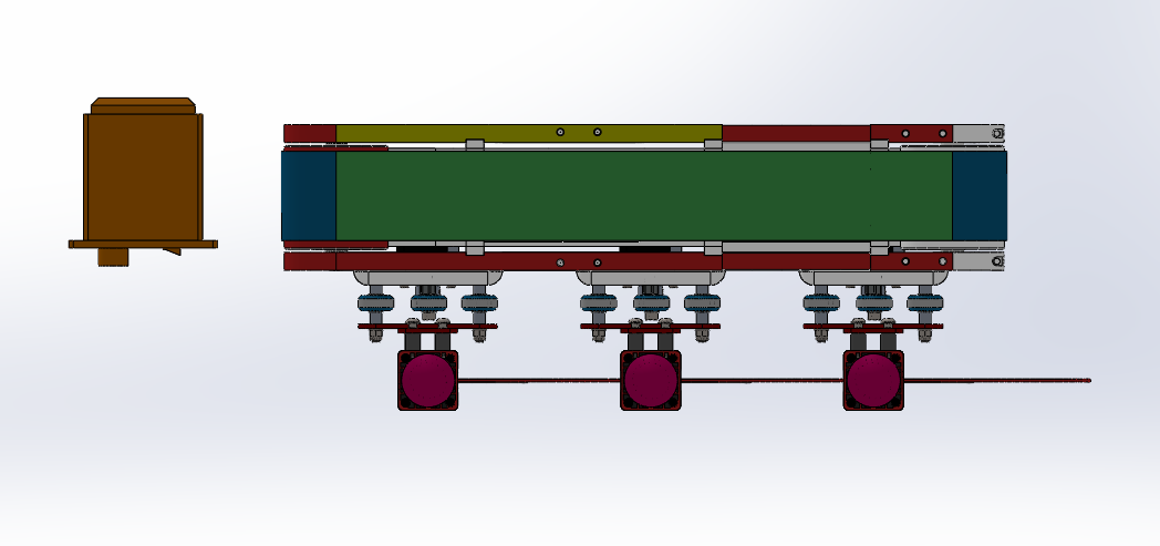 电子眼对准打标工装