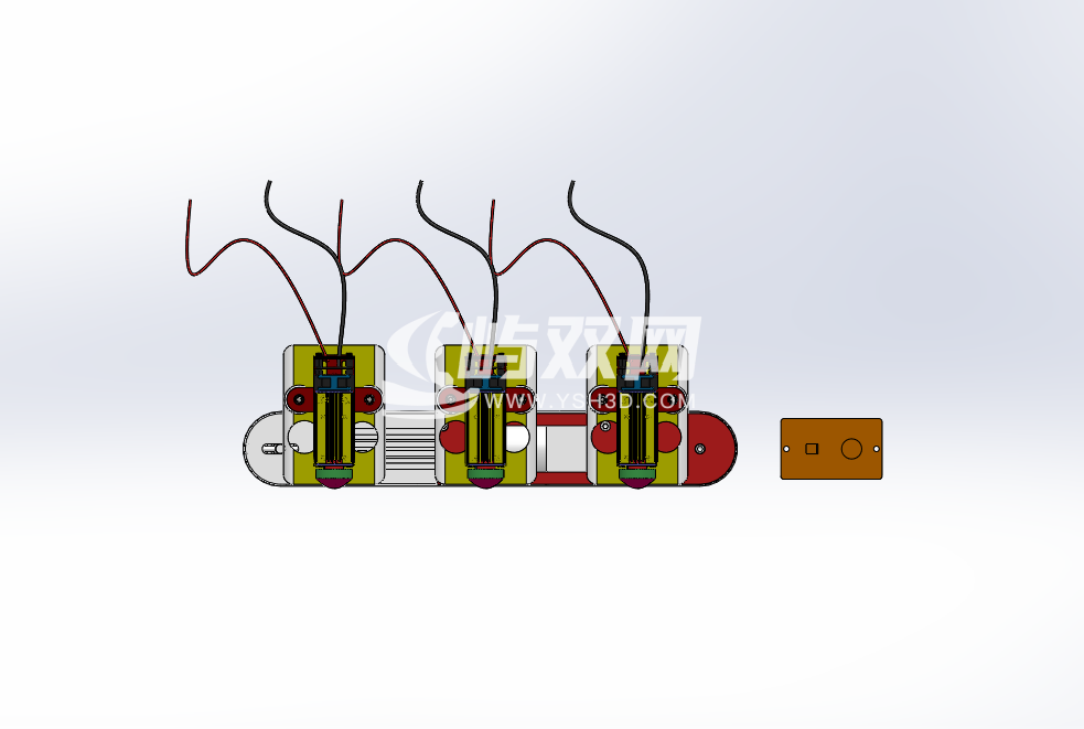 电子眼对准打标工装