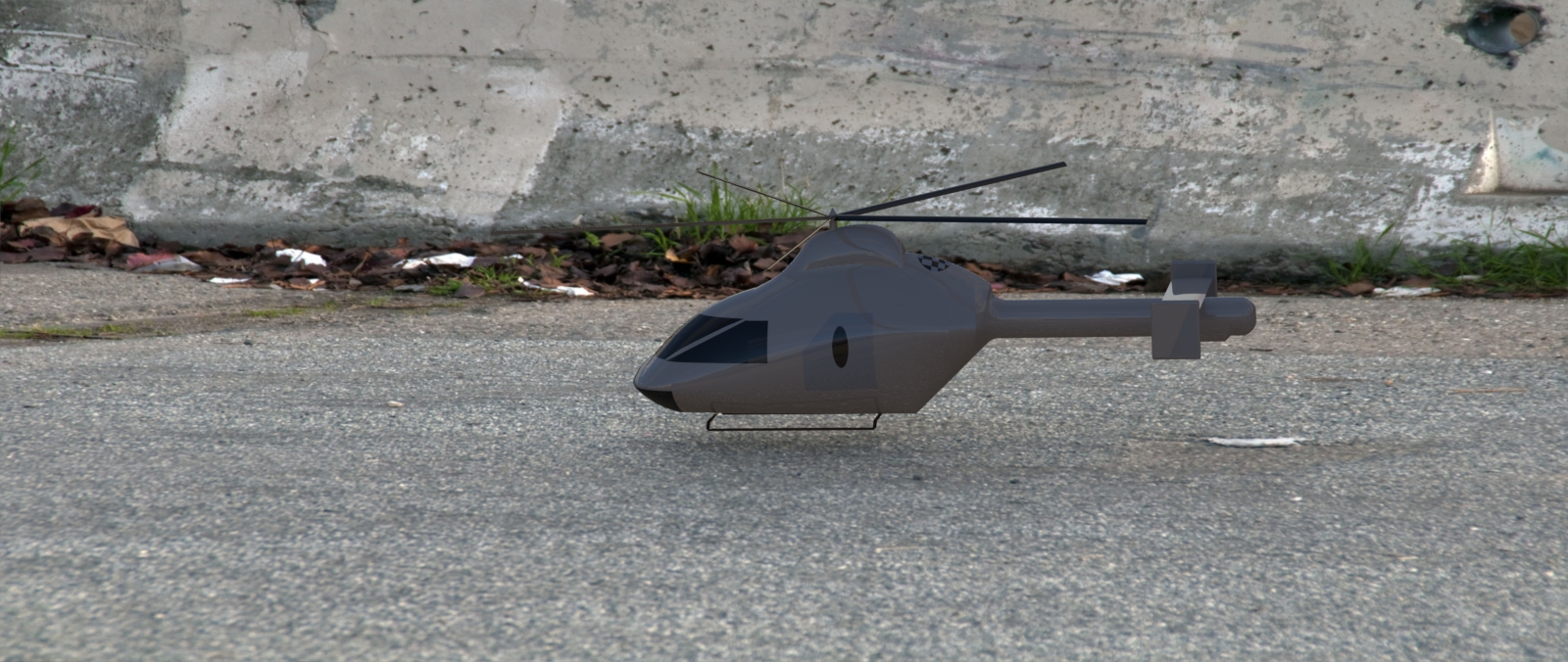 双发旋翼轻型通用直升机