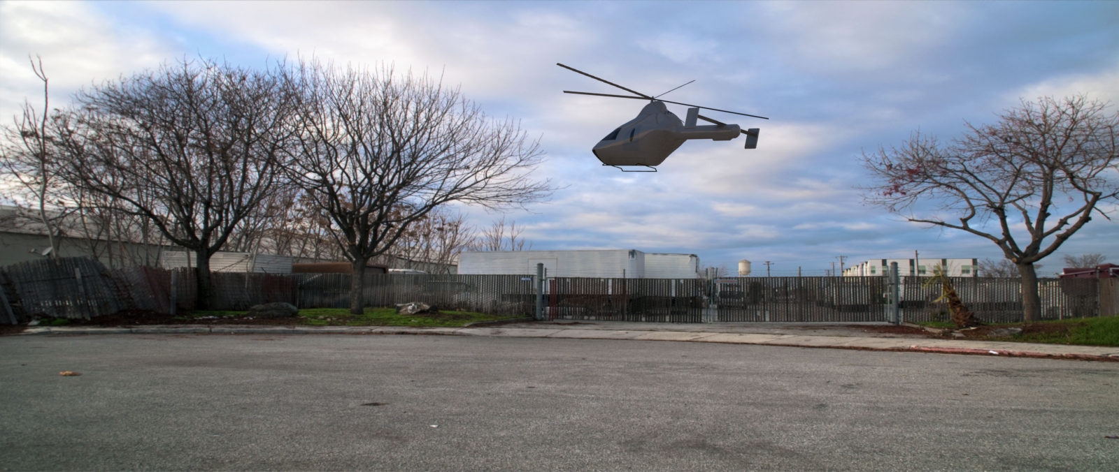 双发旋翼轻型通用直升机