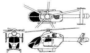 双发旋翼轻型通用直升机