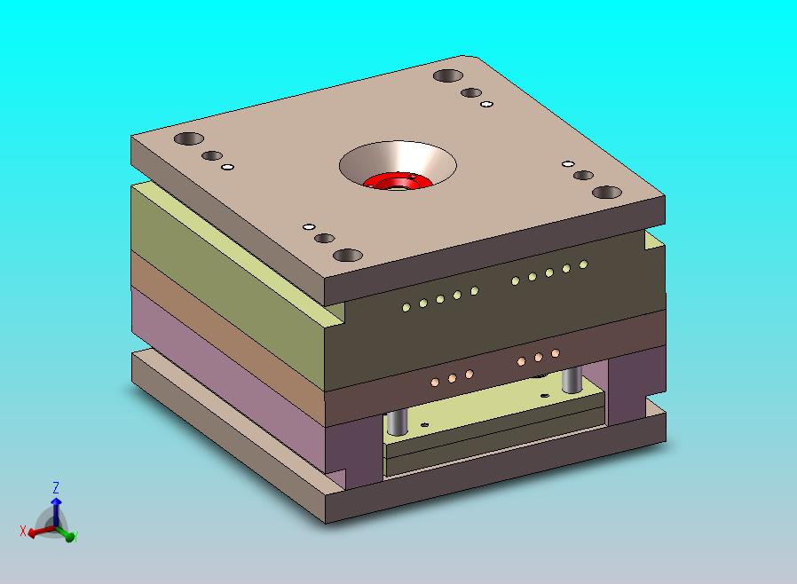 塑料风扇叶片模具