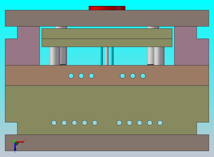 塑料风扇叶片模具