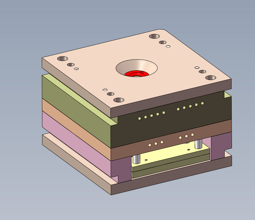塑料风扇叶片模具