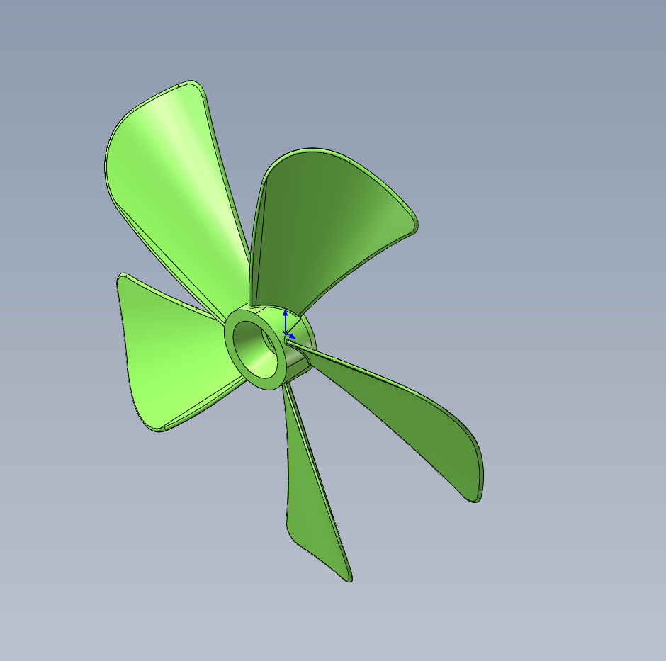 塑料风扇叶片模具