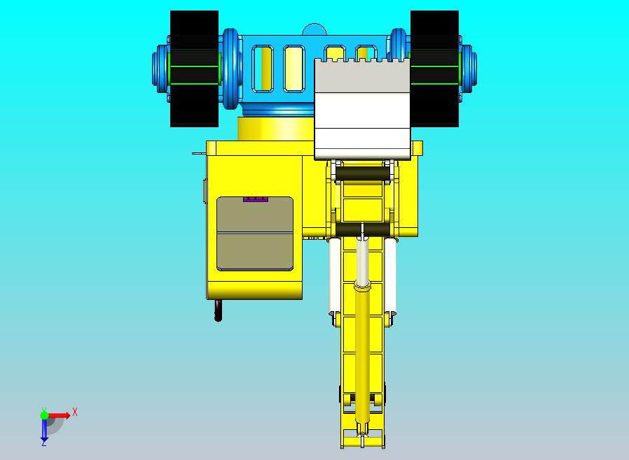挖掘机三维模型